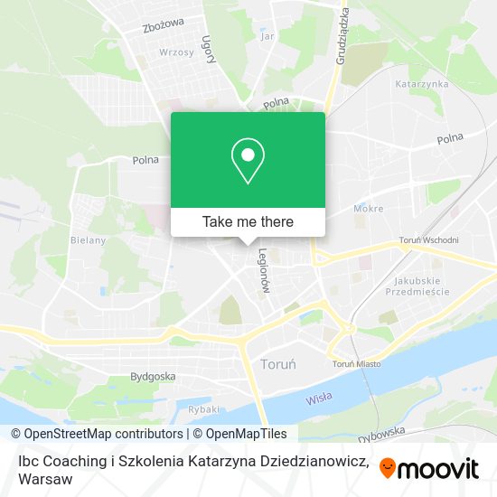 Ibc Coaching i Szkolenia Katarzyna Dziedzianowicz map