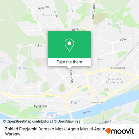 Zakład Fryzjerski Damsko Męski Agata Musiał Agata map