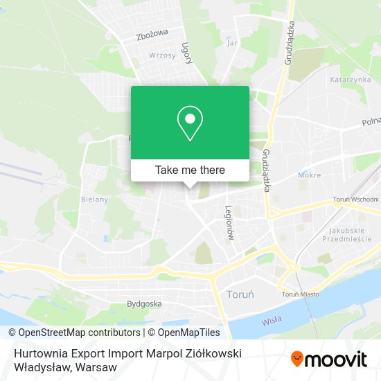 Hurtownia Export Import Marpol Ziółkowski Władysław map