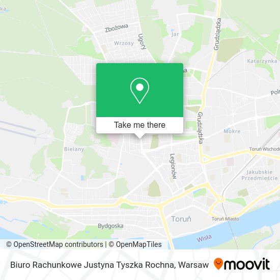 Biuro Rachunkowe Justyna Tyszka Rochna map