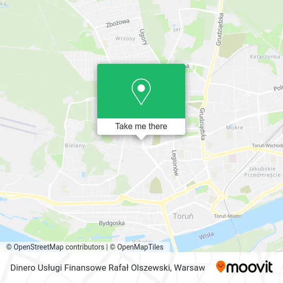 Dinero Usługi Finansowe Rafał Olszewski map