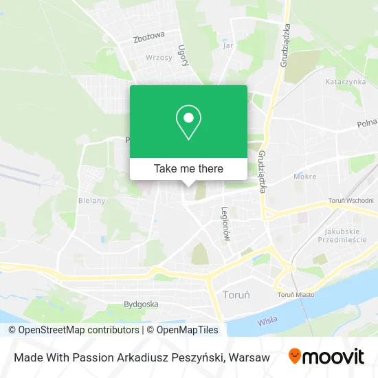 Made With Passion Arkadiusz Peszyński map