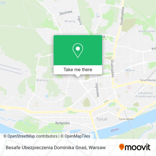 Besafe Ubezpieczenia Dominika Gnaś map