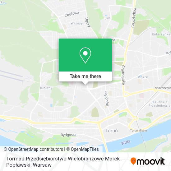 Tormap Przedsiębiorstwo Wielobranżowe Marek Popławski map