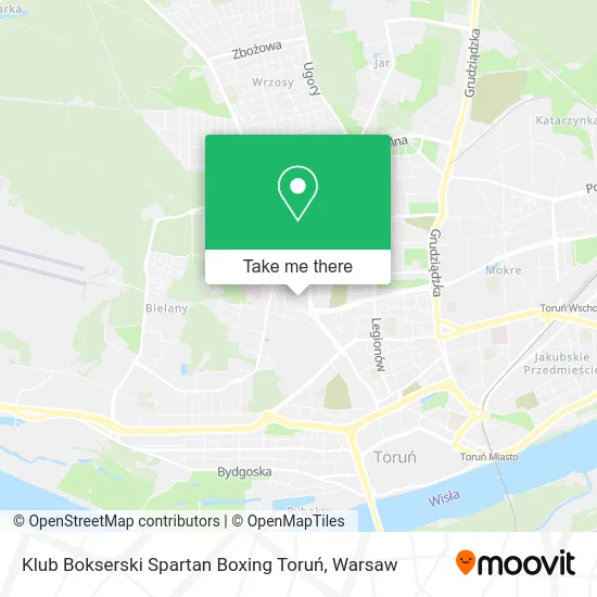 Карта Klub Bokserski Spartan Boxing Toruń