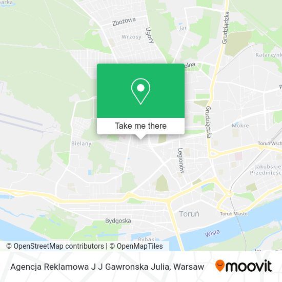 Agencja Reklamowa J J Gawronska Julia map