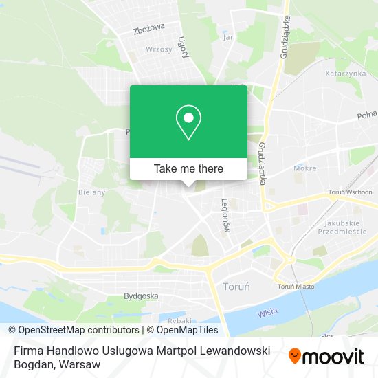 Firma Handlowo Uslugowa Martpol Lewandowski Bogdan map