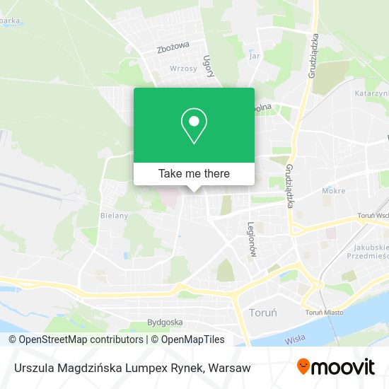 Urszula Magdzińska Lumpex Rynek map