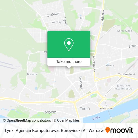 Lynx. Agencja Komputerowa. Borowiecki A. map