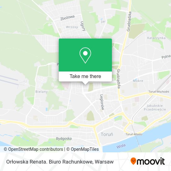 Orłowska Renata. Biuro Rachunkowe map