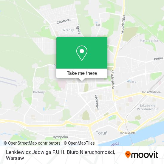 Lenkiewicz Jadwiga F.U.H. Biuro Nieruchomości map