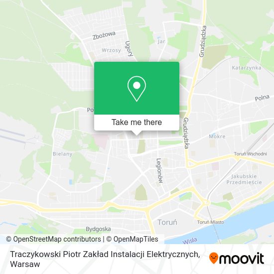 Traczykowski Piotr Zakład Instalacji Elektrycznych map