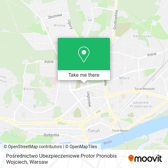 Pośrednictwo Ubezpieczeniowe Protor Pronobis Wojciech map