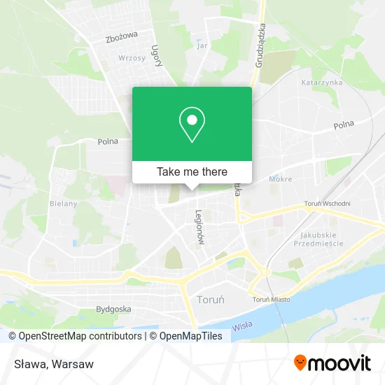 Sława map