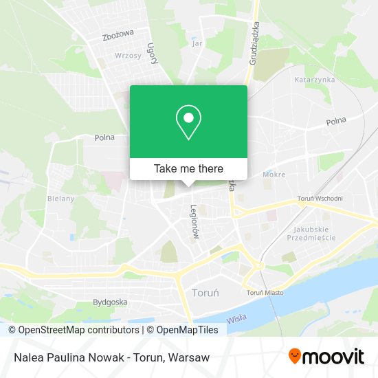 Nalea Paulina Nowak - Torun map