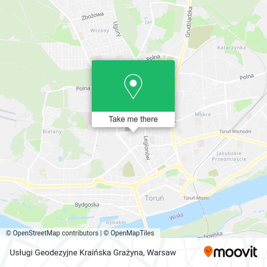 Usługi Geodezyjne Kraińska Grażyna map