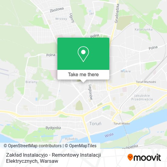 Карта Zakład Instalacyjo - Remontowy Instalacji Elektrycznych