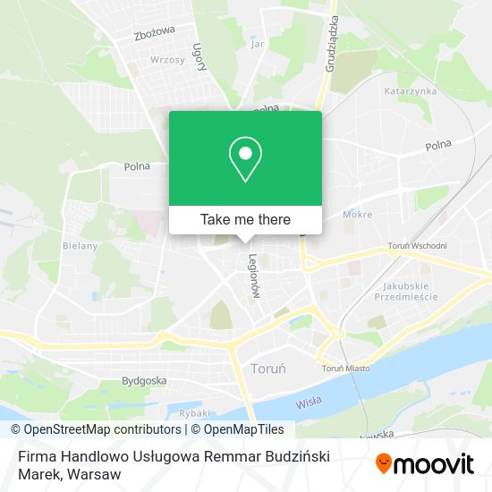 Firma Handlowo Usługowa Remmar Budziński Marek map