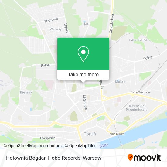 Hołownia Bogdan Hobo Records map