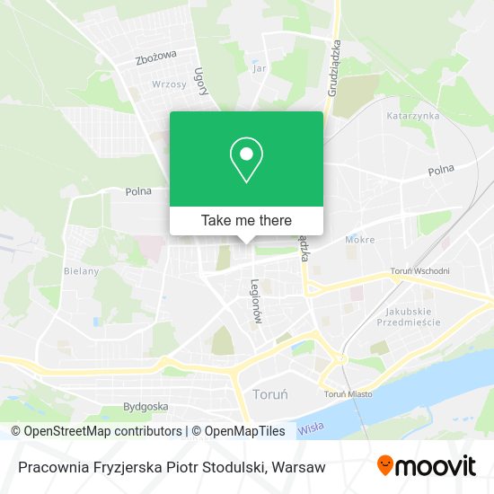 Pracownia Fryzjerska Piotr Stodulski map