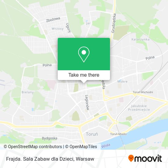 Frajda. Sala Zabaw dla Dzieci map