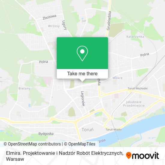 Elmira. Projektowanie i Nadzór Robót Elektrycznych map