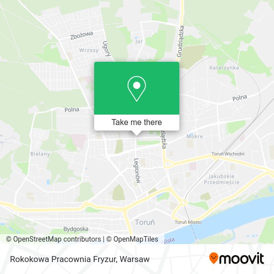 Rokokowa Pracownia Fryzur map