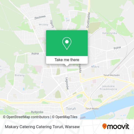 Makary Catering Catering Toruń map