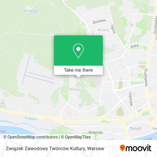 Związek Zawodowy Twórców Kultury map