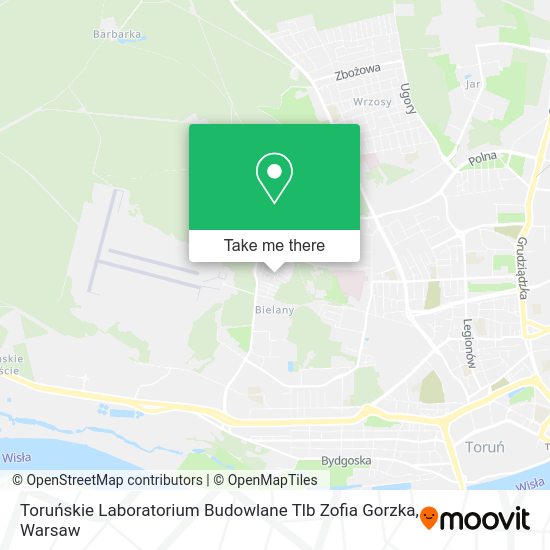 Карта Toruńskie Laboratorium Budowlane Tlb Zofia Gorzka