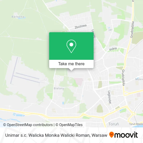 Карта Unimar s.c. Walicka Monika Walicki Roman