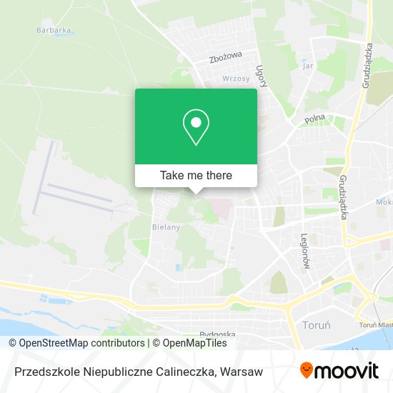 Przedszkole Niepubliczne Calineczka map