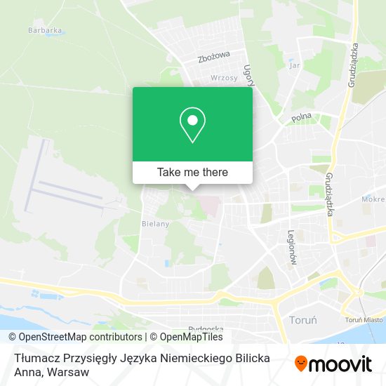 Tłumacz Przysięgły Języka Niemieckiego Bilicka Anna map