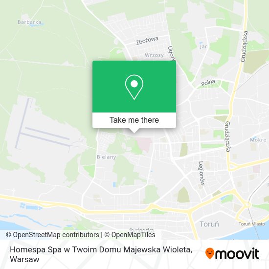 Homespa Spa w Twoim Domu Majewska Wioleta map