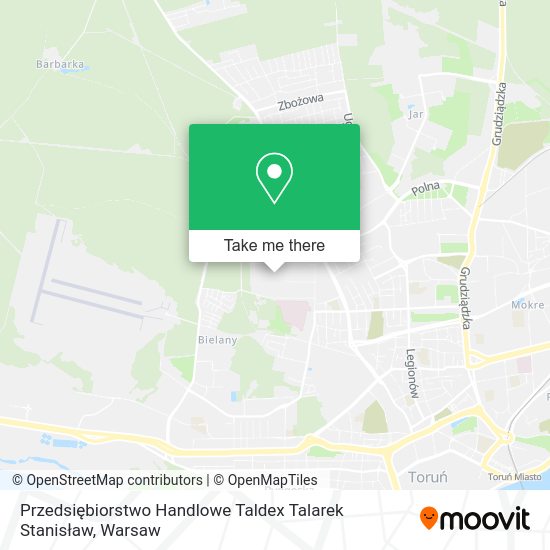 Przedsiębiorstwo Handlowe Taldex Talarek Stanisław map