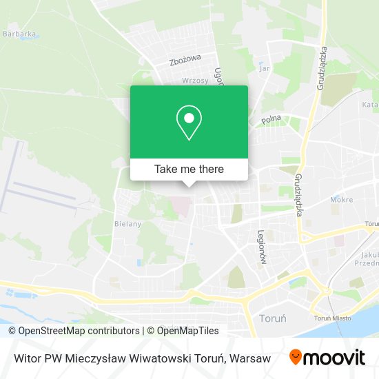 Witor PW Mieczysław Wiwatowski Toruń map