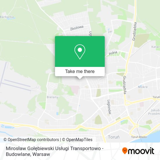 Mirosław Gołębiewski Usługi Transportowo - Budowlane map