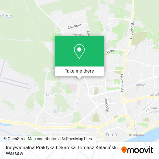 Indywidualna Praktyka Lekarska Tomasz Kalasiński map