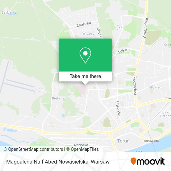 Magdalena Naif Abed-Nowasielska map