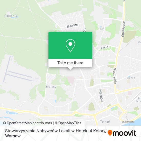 Stowarzyszenie Nabywców Lokali w Hotelu 4 Kolory map