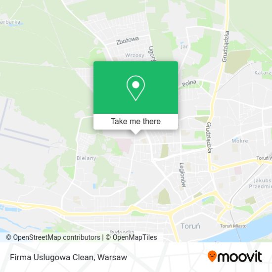 Firma Uslugowa Clean map