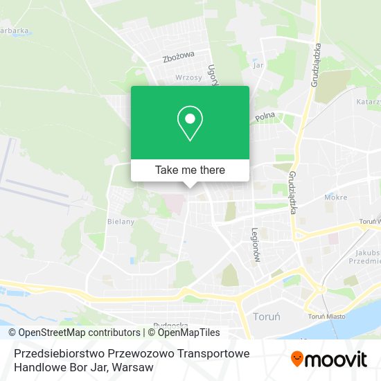 Przedsiebiorstwo Przewozowo Transportowe Handlowe Bor Jar map