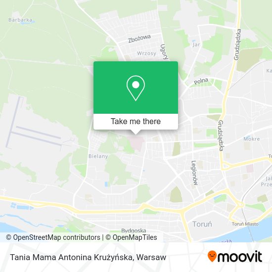 Tania Mama Antonina Krużyńska map