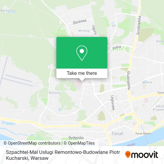 Szpachtel-Mal Usługi Remontowo-Budowlane Piotr Kucharski map