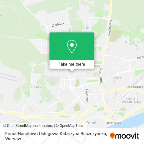 Firma Handlowo Usługowa Katarzyna Beszczyńska map