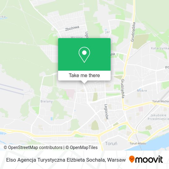 Elso Agencja Turystyczna Elżbieta Sochala map