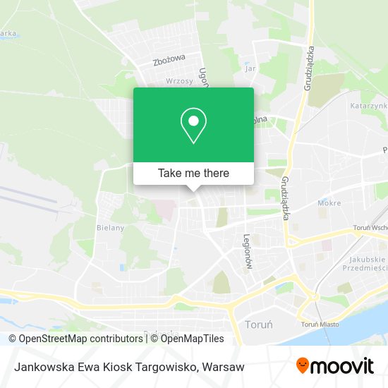 Jankowska Ewa Kiosk Targowisko map