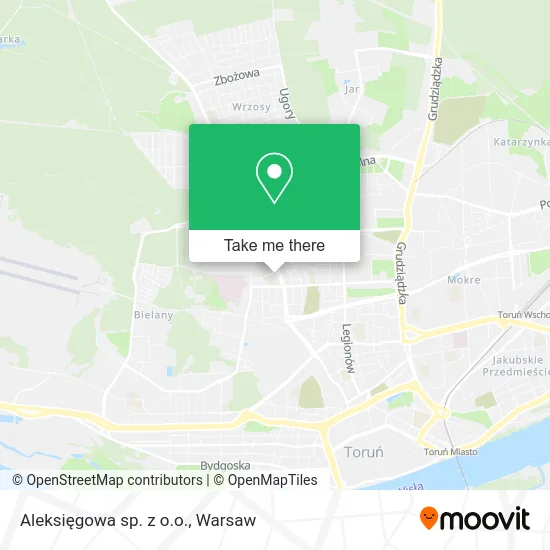 Карта Aleksięgowa sp. z o.o.