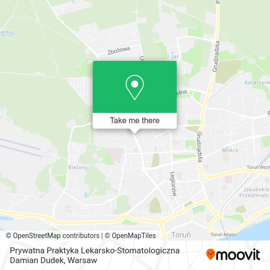 Prywatna Praktyka Lekarsko-Stomatologiczna Damian Dudek map