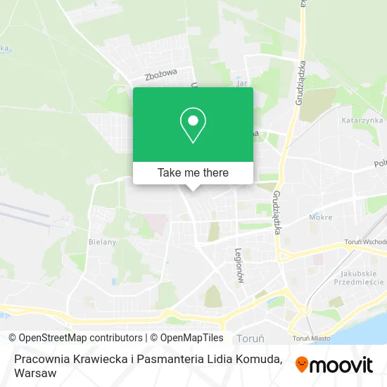 Pracownia Krawiecka i Pasmanteria Lidia Komuda map